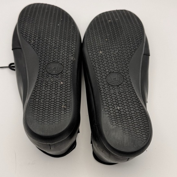 Mephisto Cool Air Jet Black Leather Walking Shoes Size 8.5 US - Picture 5 of 6